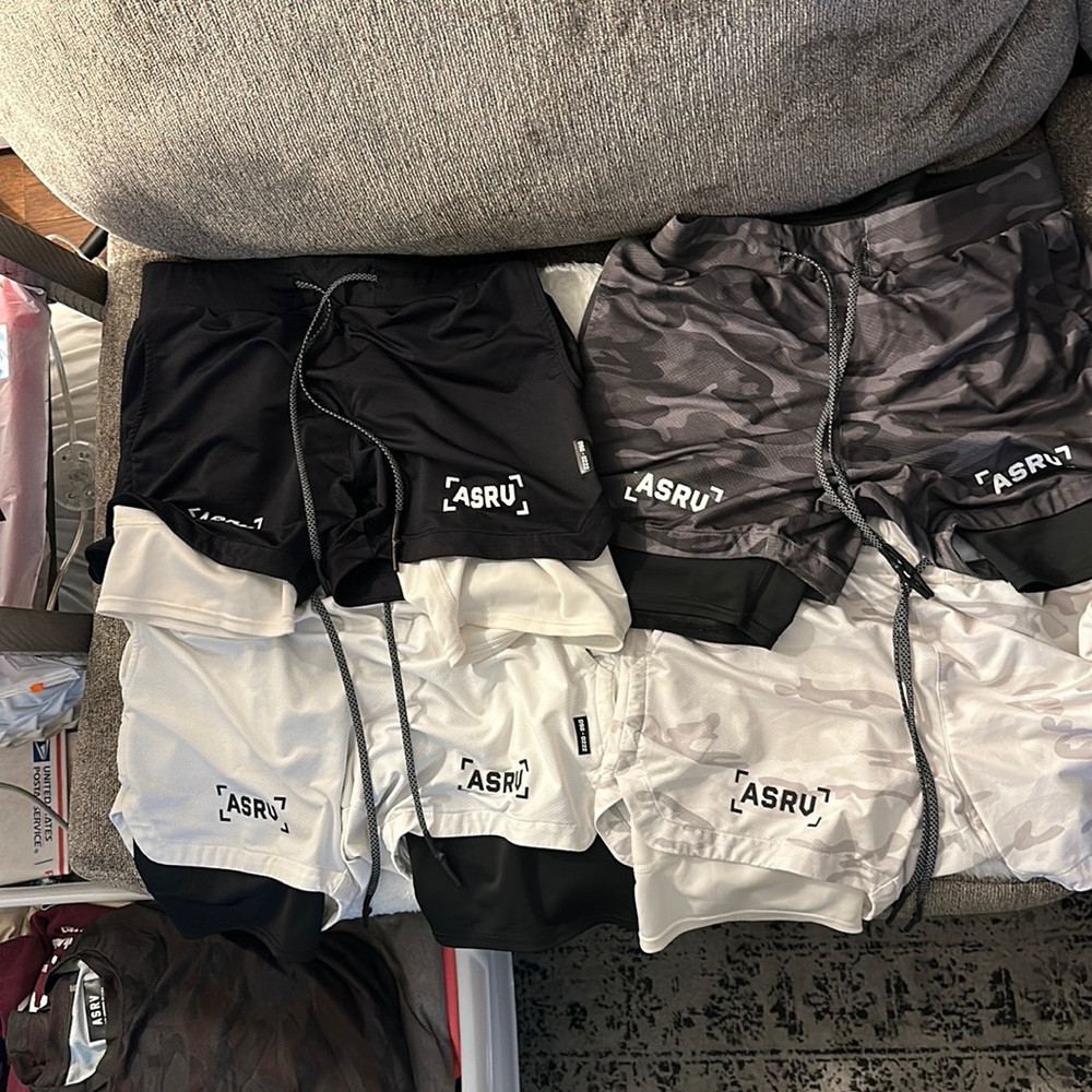 ASRV SHORTS COMPRESSION SIZE MEDIUM BUNDLE 4 shorts